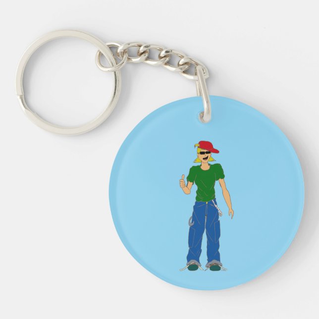 thumbs up key ring (Front)