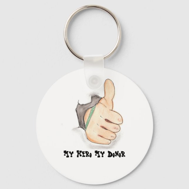 Thumbs up key ring (Front)
