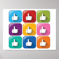 Thumbs Up Poster