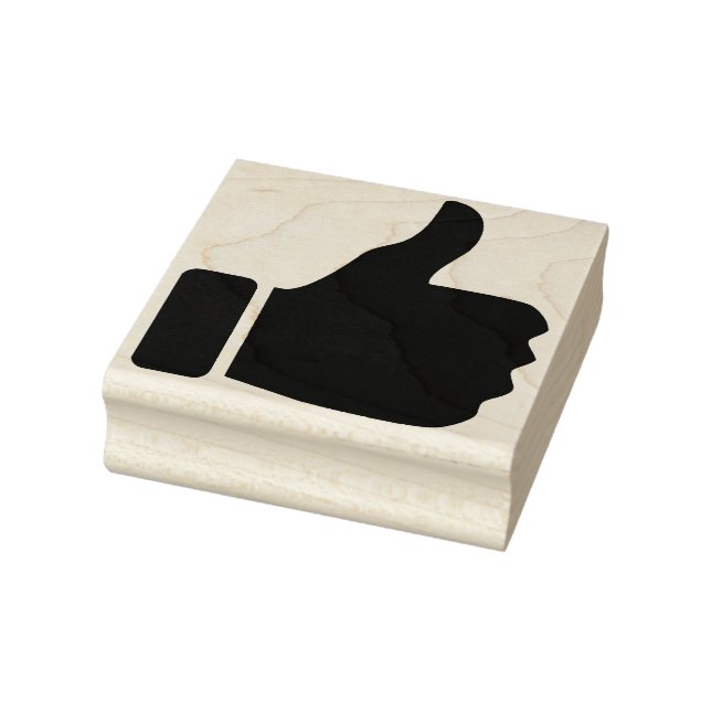 Thumbs Up Rubber Art Stamp (Stamp)