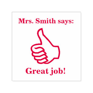 "Thumbs Up" Self-Inking Stamp