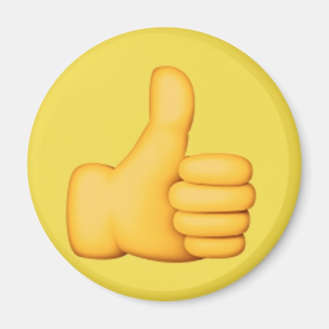 Thumbs up Sign Magnet (Front)