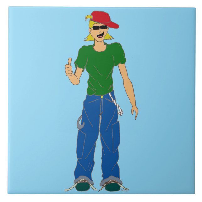 thumbs up tile (Front)