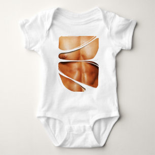 Thunder Abs Infant Baby Bodysuit