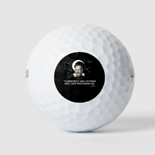 thunder bolt and lightning very frighting me golf balls (Front)