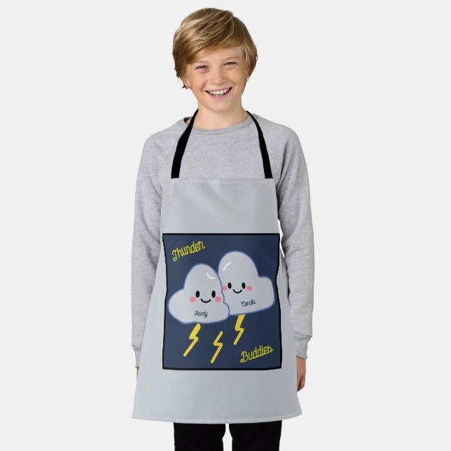 Thunder Buddies Customized Apron (Worn)