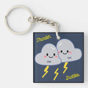 Thunder Buddies Customized Key Ring