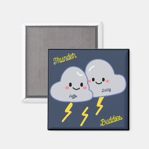 Thunder Buddies Customized Magnet