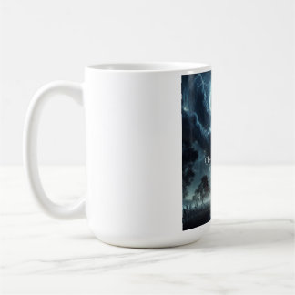 Thunder burst storm is a sudden coffee mug