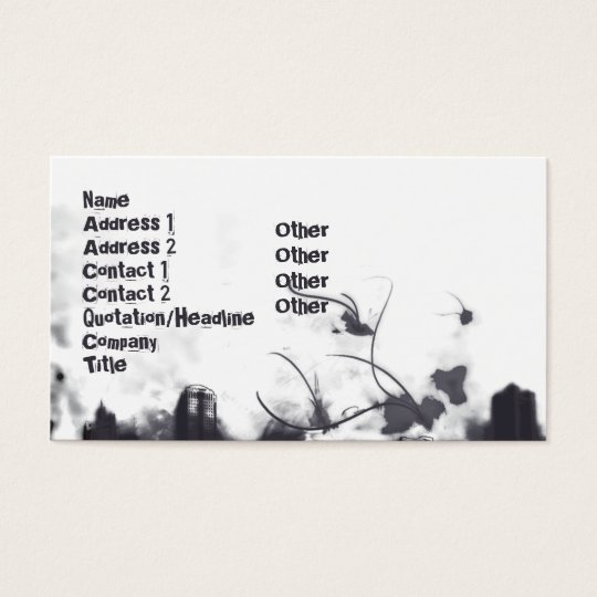 Thunder - Business Business Card