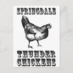 Thunder Chickens Postcard