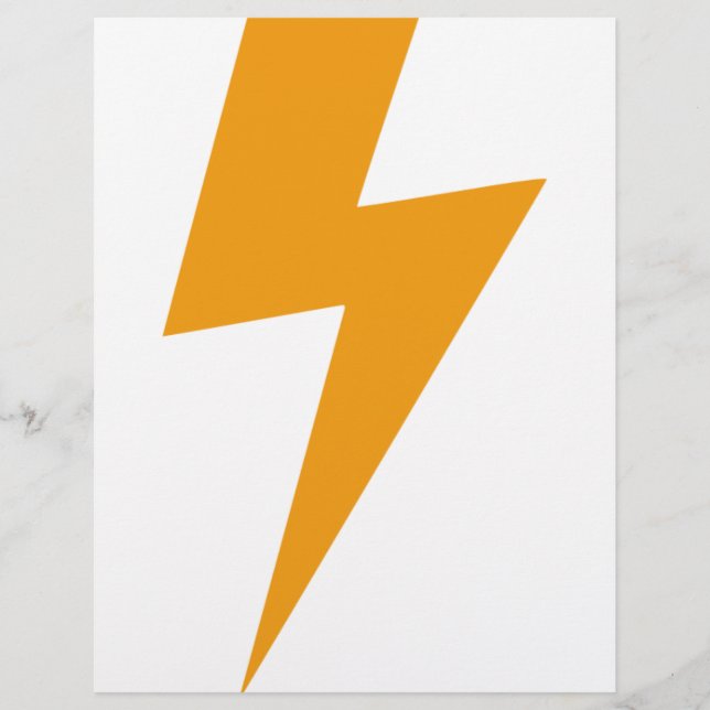 Thunder Energy Yellow Print (Front)