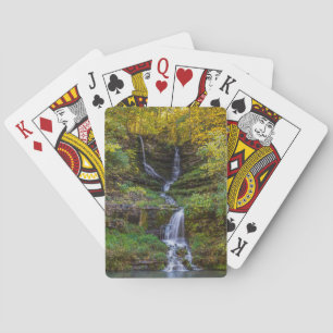 Thunder Falls Painterly Playing Cards