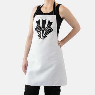 Thunder lightning apron