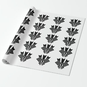 Thunder lightning wrapping paper