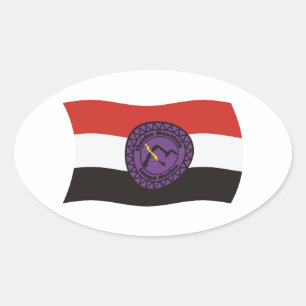 Thunder Mountain Lenape Nation Flag Sticker