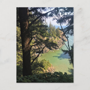 Thunder Rock Cove, Samuel H Boardman, Oregon Postcard