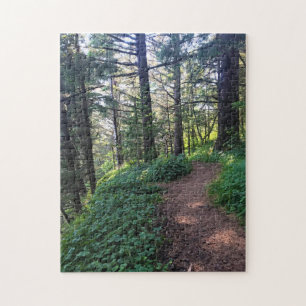 Thunder Rock Cove Trail, Samuel H Boardman, Oregon Jigsaw Puzzle