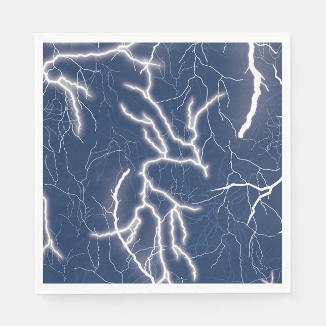 Thunder Strike Thunder Storm Napkin (Front)