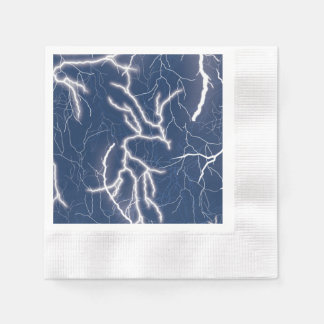 Thunder Strike Thunder Storm Napkin