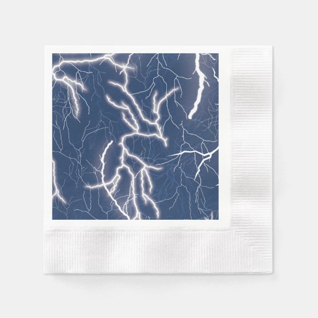Thunder Strike Thunder Storm Napkin (Front)