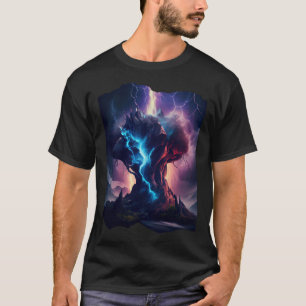 Thunder Surreal Artwork T-Shirt