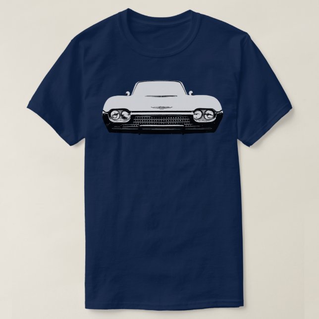 Thunderbird 1962 American classic monoblock white T-Shirt (Design Front)