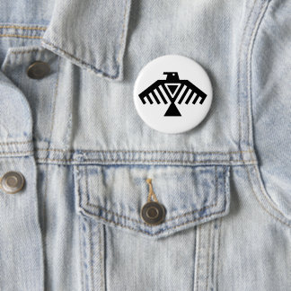thunderbird 6 cm round badge