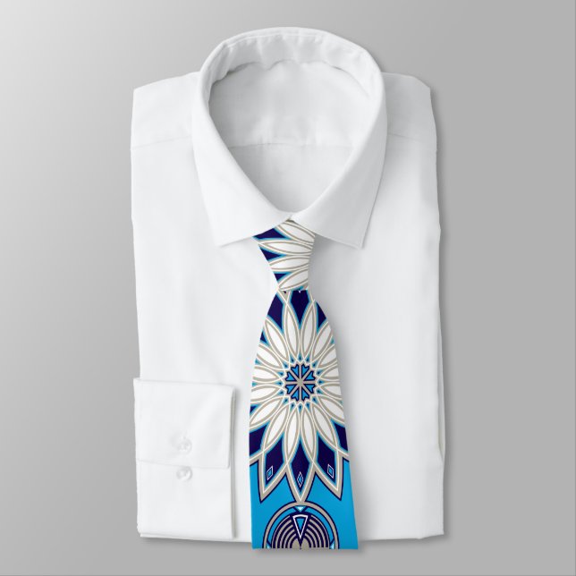 Thunderbird Blue Tie (Tied)