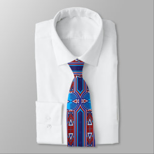 Thunderbird Blue Tie