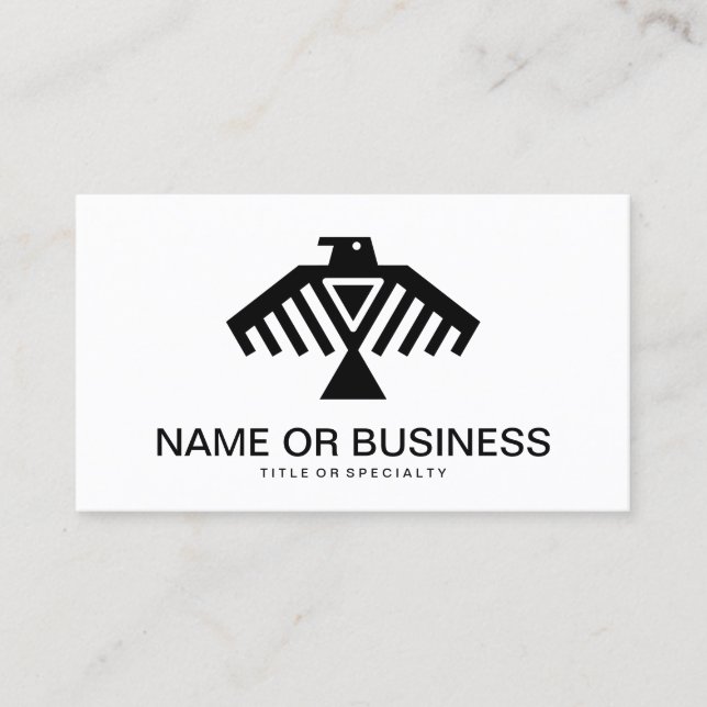 thunderbird business card (Front)
