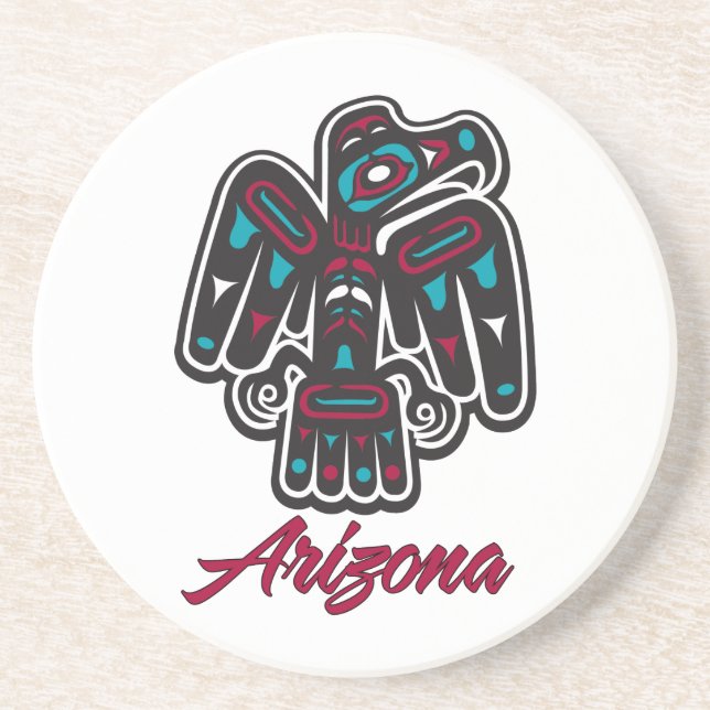 Thunderbird Clan Arizona Coaster (Front)