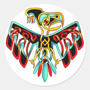 Thunderbird Classic Round Sticker