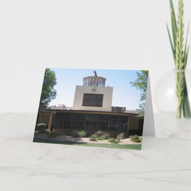 Thunderbird Control Tower Card (Front)