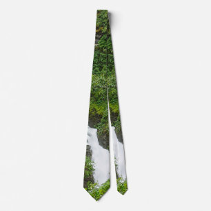 Thunderbird Falls Painterly Neck Tie