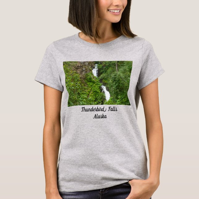 Thunderbird Falls Painterly T-Shirt (Front)