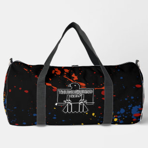 Thunderbird Golf Duffle Bag – Black Splatter