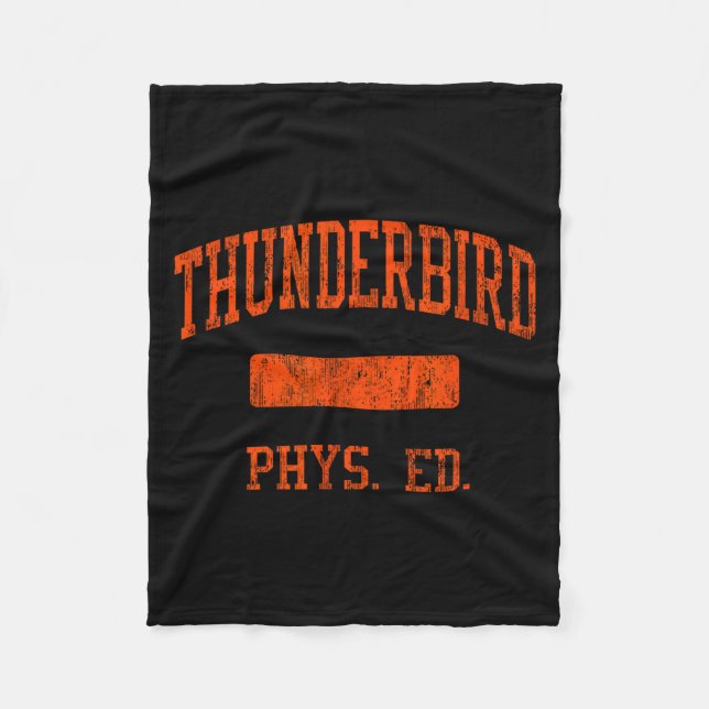 Thunderbird High School Hs Pcute Ss Cute Ssnix Az  Fleece Blanket (Front)