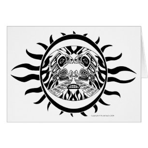 Thunderbird Man blank card