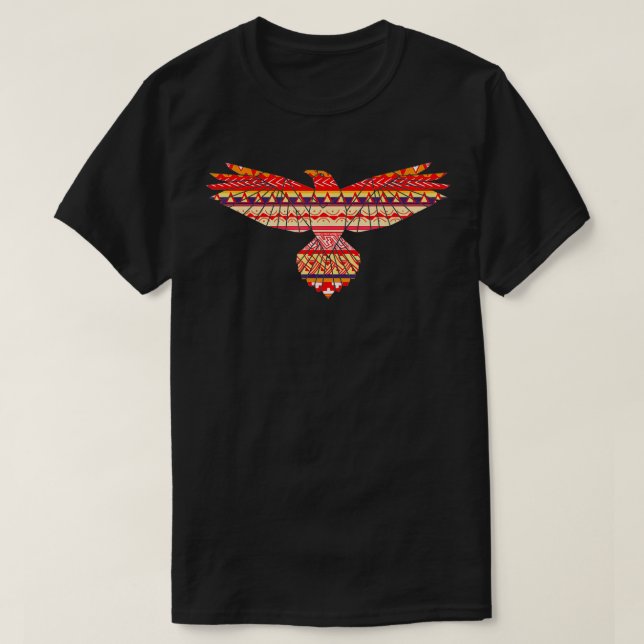 Thunderbird Native American Bird  T-Shirt (Design Front)