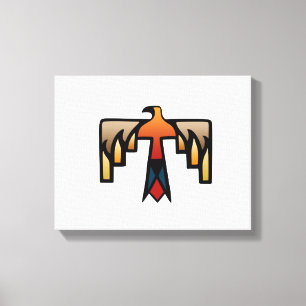 Thunderbird - Native American Indian Symbol Canvas Print