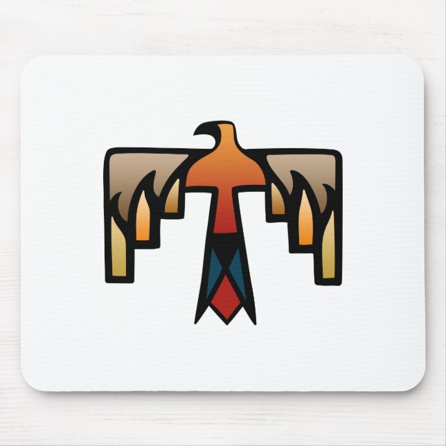 Thunderbird - Native American Indian Symbol Mouse Mat (Front)
