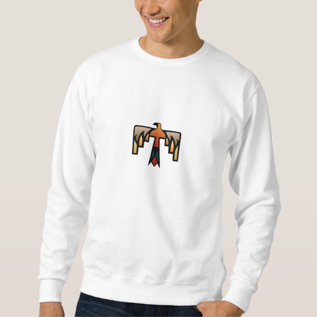 Thunderbird - Native American Indian Symbol Sweatshirt (Front)