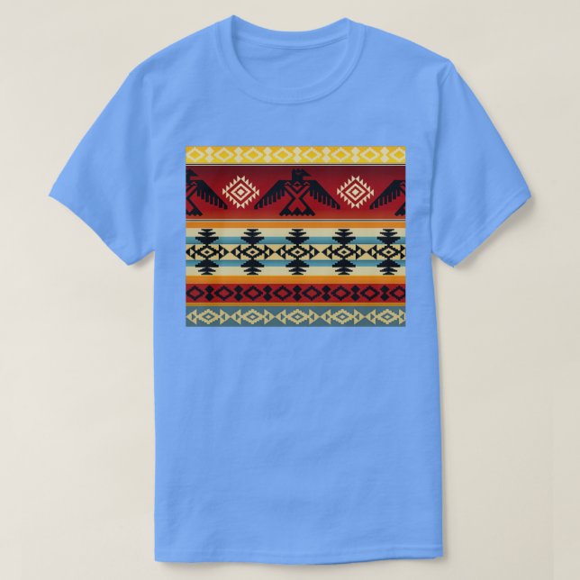 Thunderbird Native American Pattern  T-Shirt (Design Front)