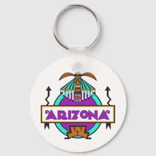 Thunderbird Shield Key Ring