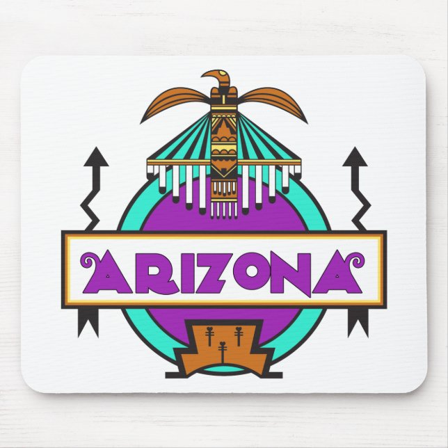 Thunderbird Shield Mouse Mat (Front)