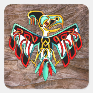 Thunderbird Square Sticker