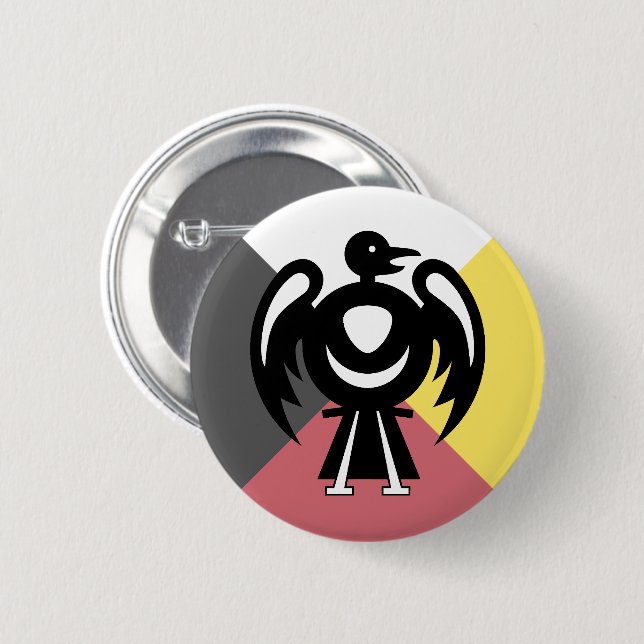 thunderbird v2 6 cm round badge (Front & Back)
