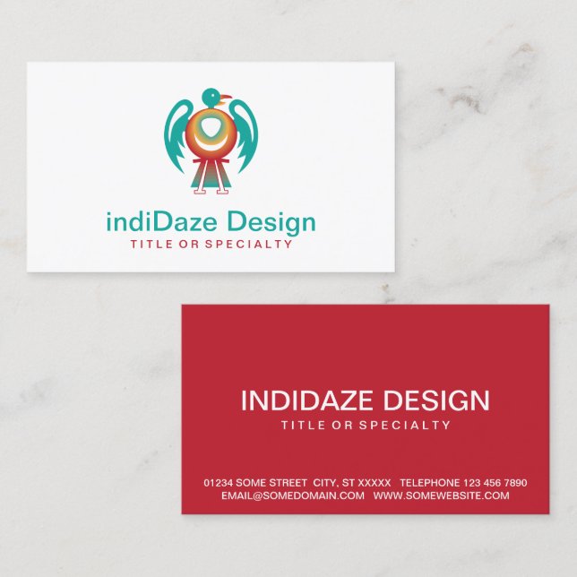 thunderbird v2 business card (Front/Back)