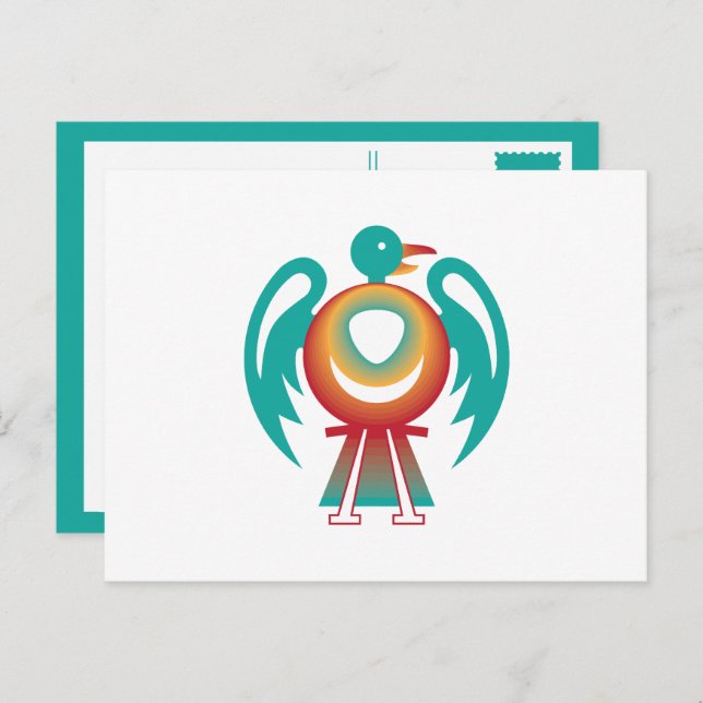 thunderbird v2 postcard (Front/Back)